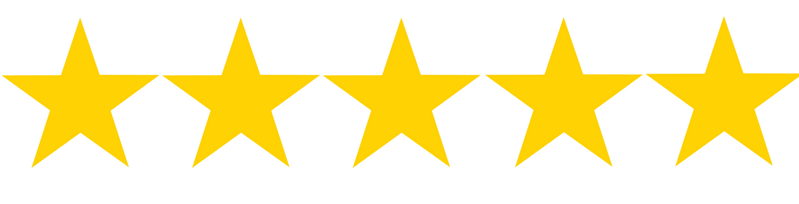 five yellow stars